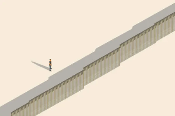 Asylum Seeker Blocked Off